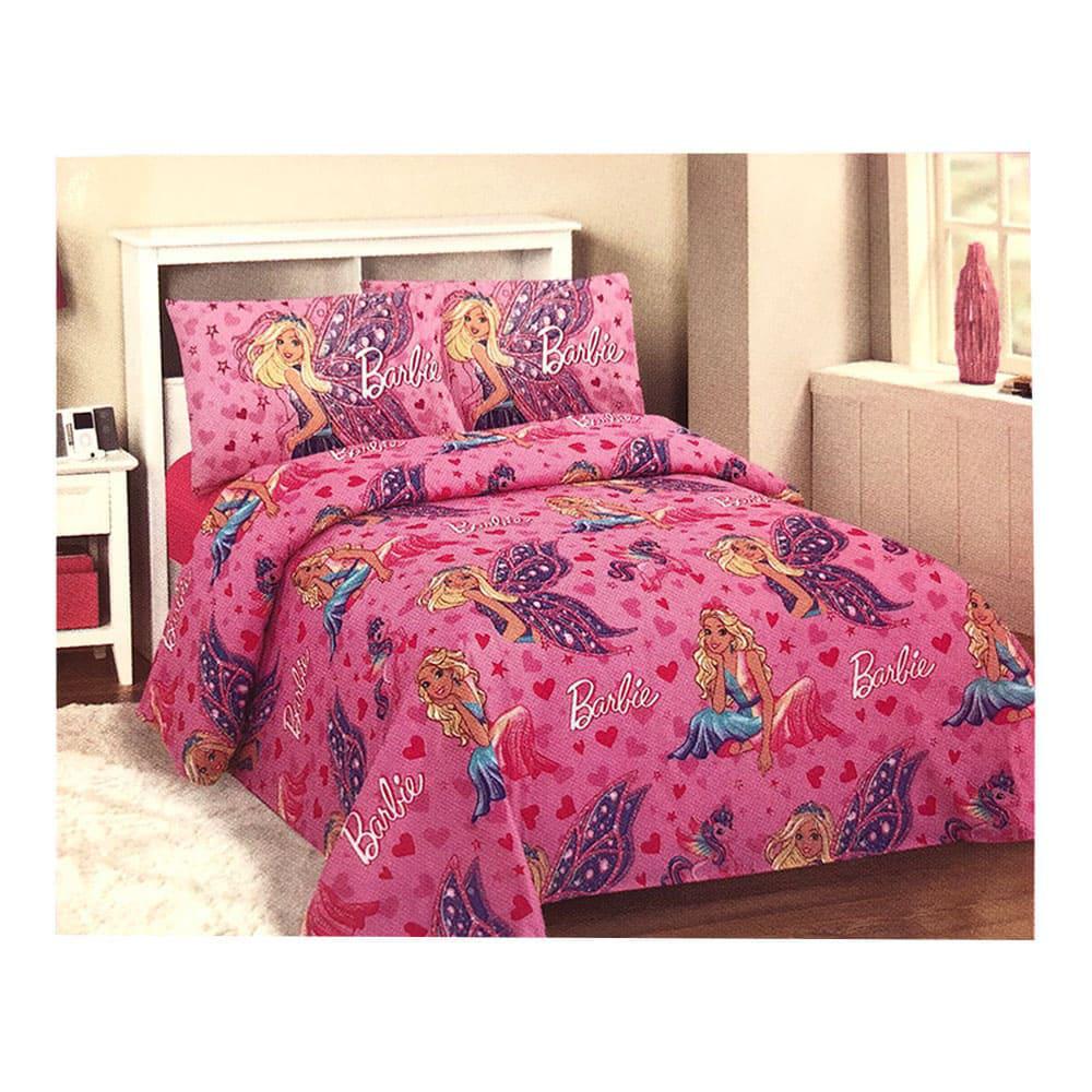 Sobrecama Barbie Mattel Infantil - Full