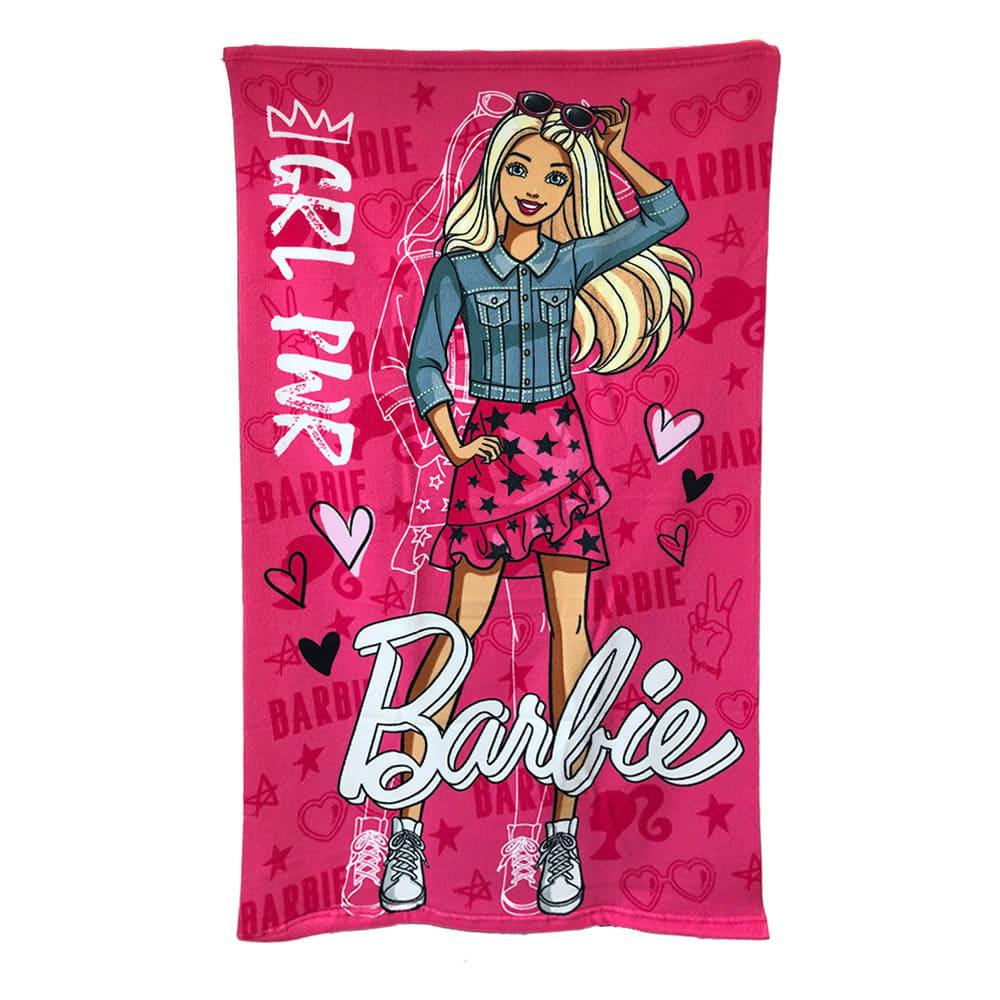 Toalla Para Baño Barbie Mattel Infantil 24" x 40"