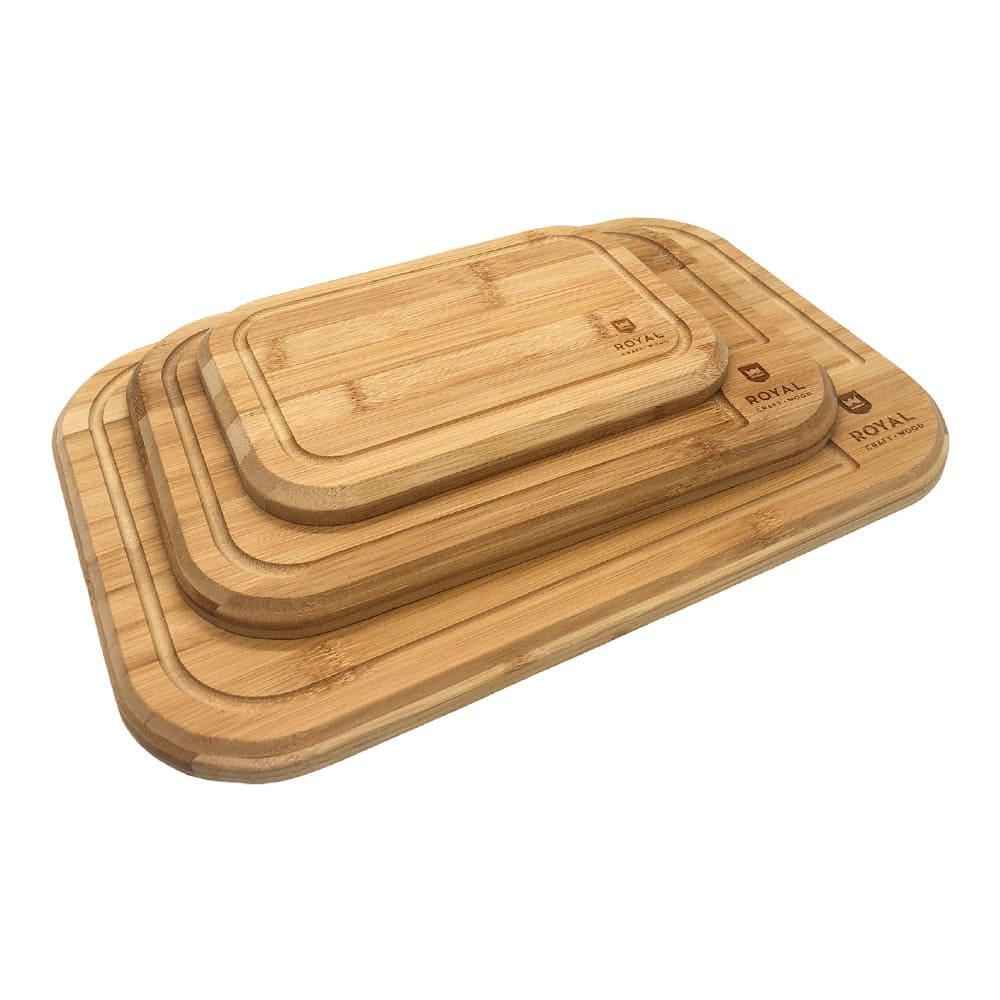 Set de Tablas de Picar Great Buy de Bambú 3 Piezas