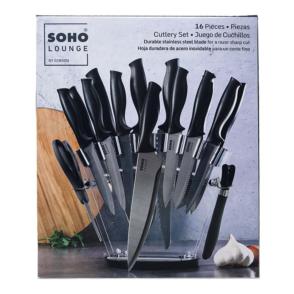 Set de Cuchillos Gibson Soho Lounge 16 Piezas