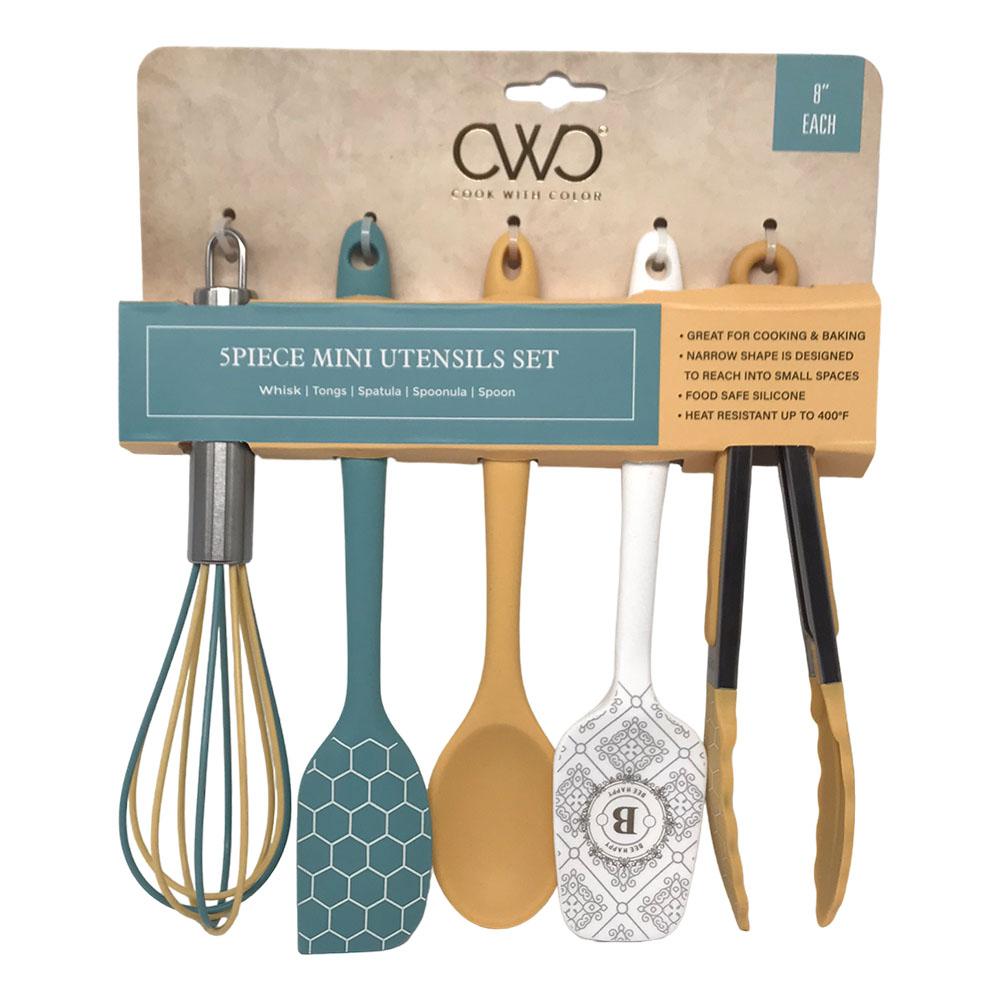 Set de Utensilios de Cocina Cook With Color 5 Piezas