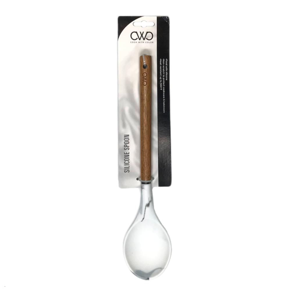 Cucharón Sin Hueco Cook With Color de Silicón 13"