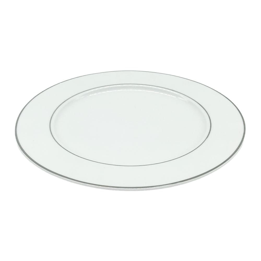 Plato Llano Plates & Beyond 10.5" Borde Silver