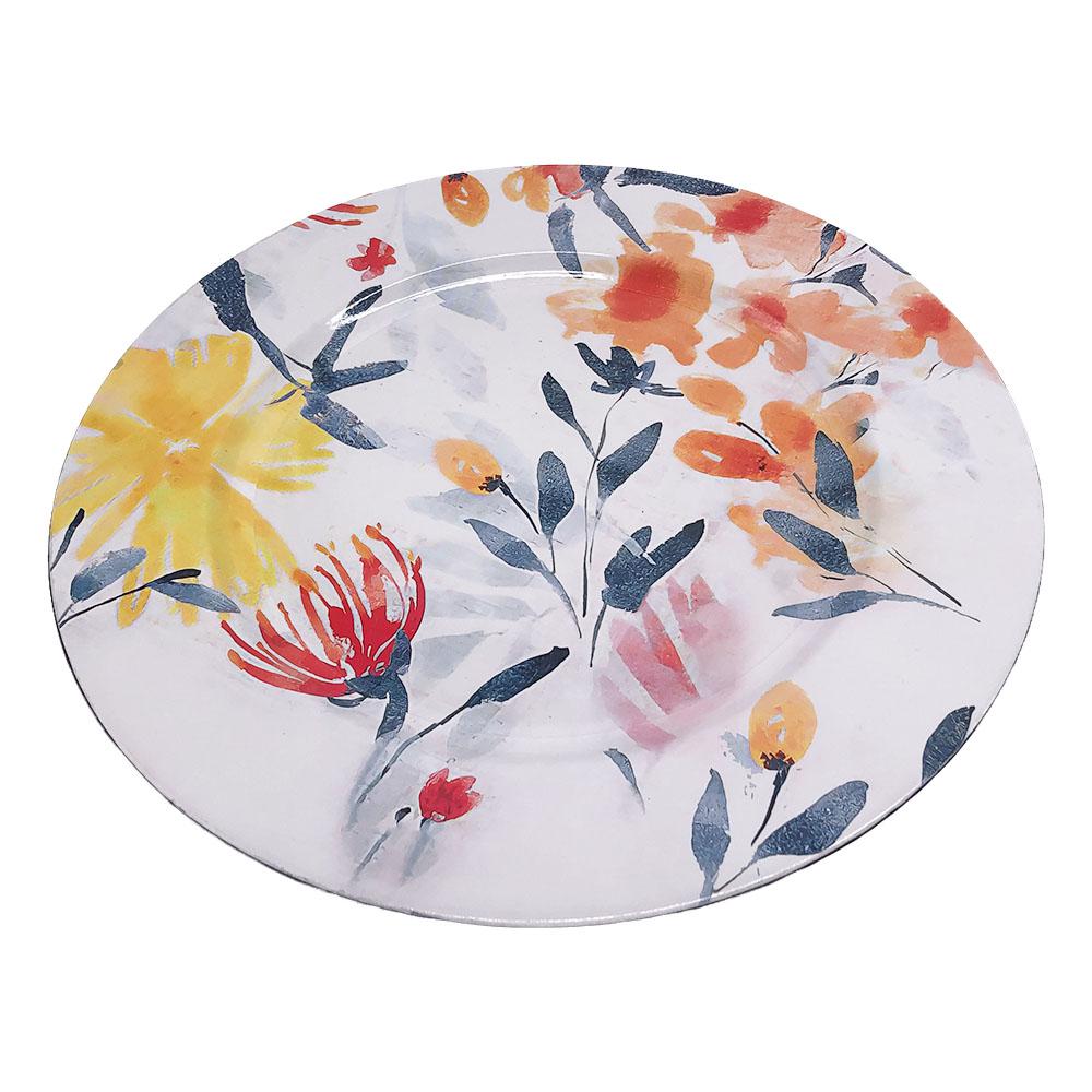 Plato Decorativo Decore Plástico 13"