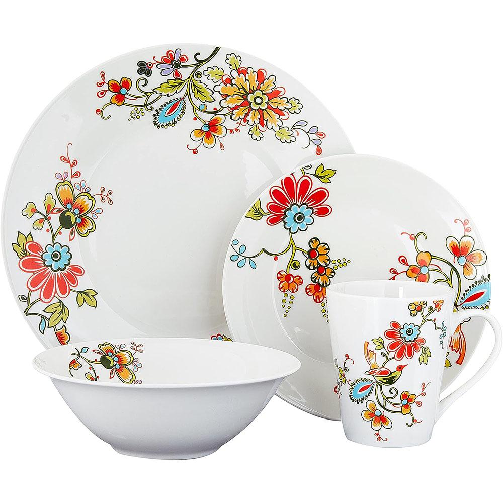 Vajilla de Cerámica Gibson Doraville 12 Piezas