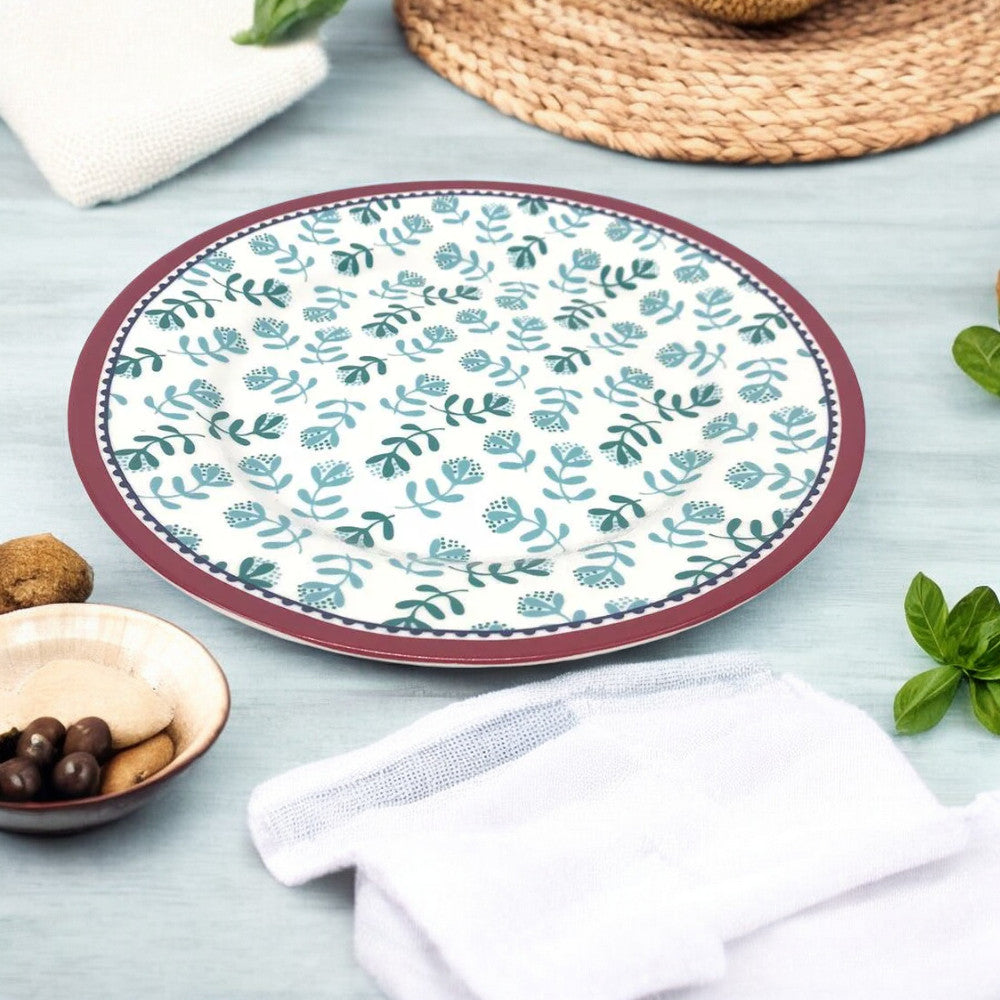 Plato Llano Gibson Village Vines de Cerámica