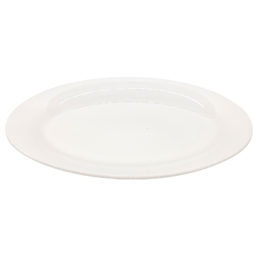 Plato Llano Home Elegance de Cerámica 14"
