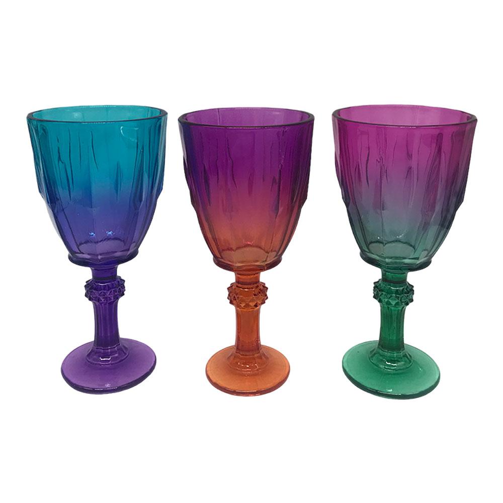 Copas de Vidrio Herevin 3 Piezas