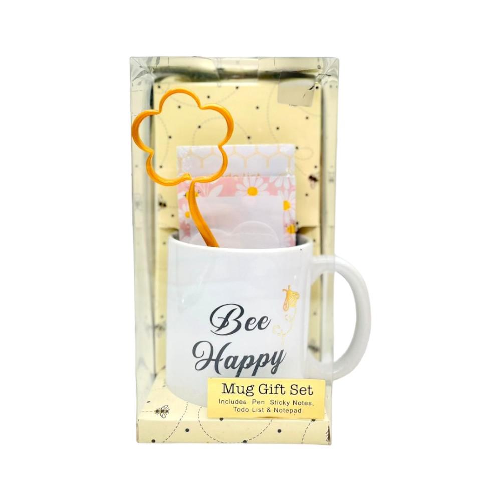 Taza Ceramica Compass Bee Happy