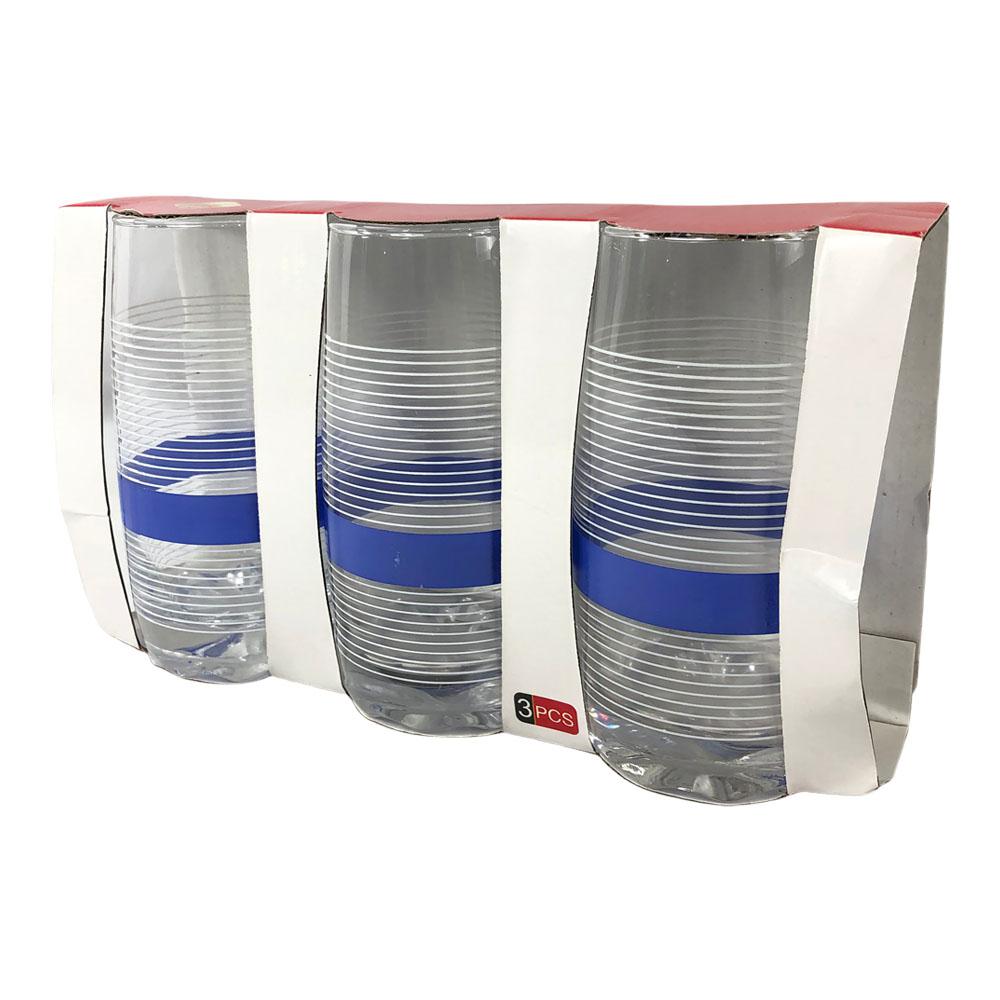 Vasos de Vidrio Home 3 Piezas