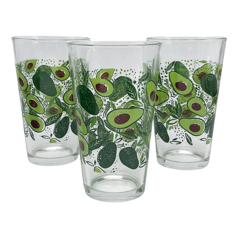 Vaso Lotus Estampado 3 Piezas