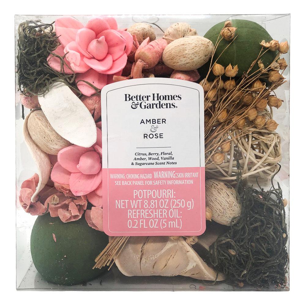 Popurrí Con Aceite Aromático Better Homes & Gardens Amber & Rose