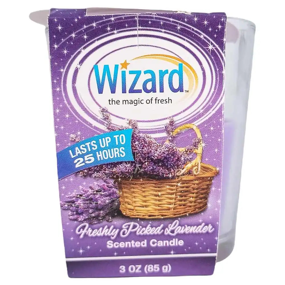 Vela Aromática Wizard Lavanda 3 Oz