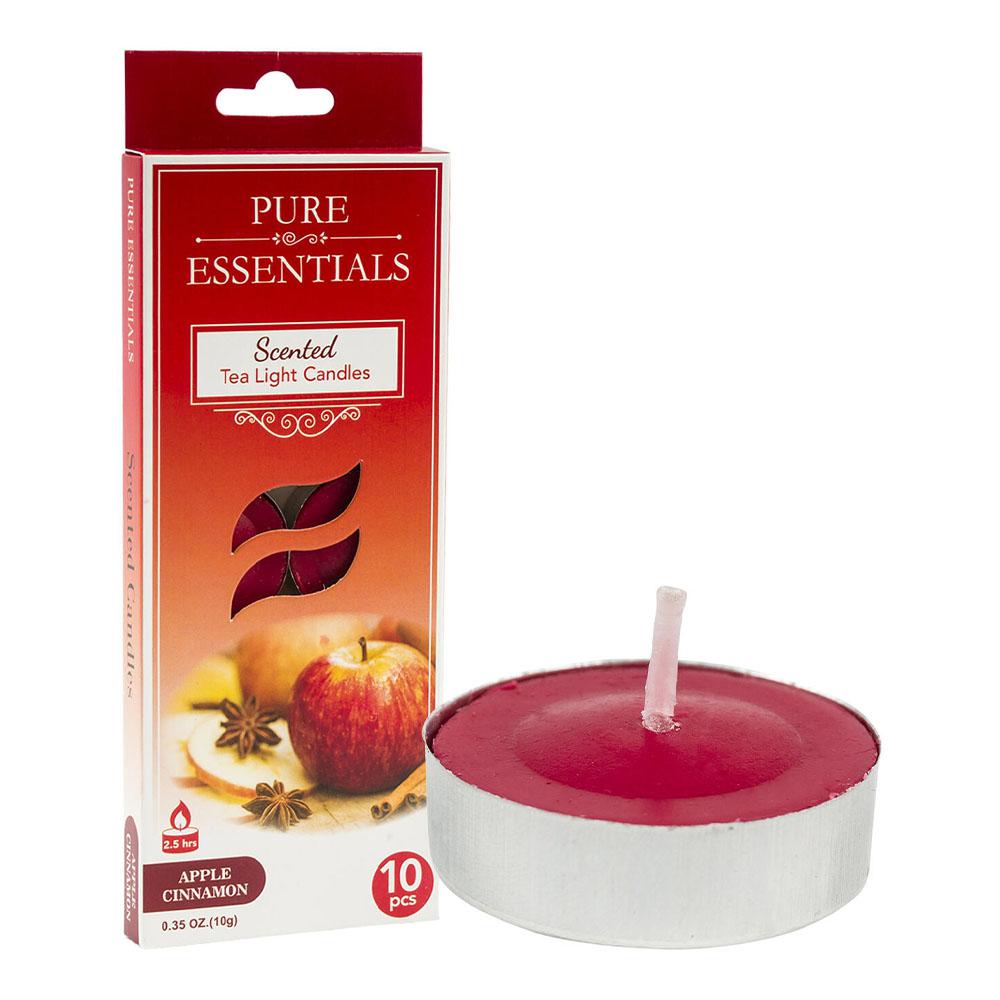 Vela Aromática Tea Light 10 Piezas Cinnamoon