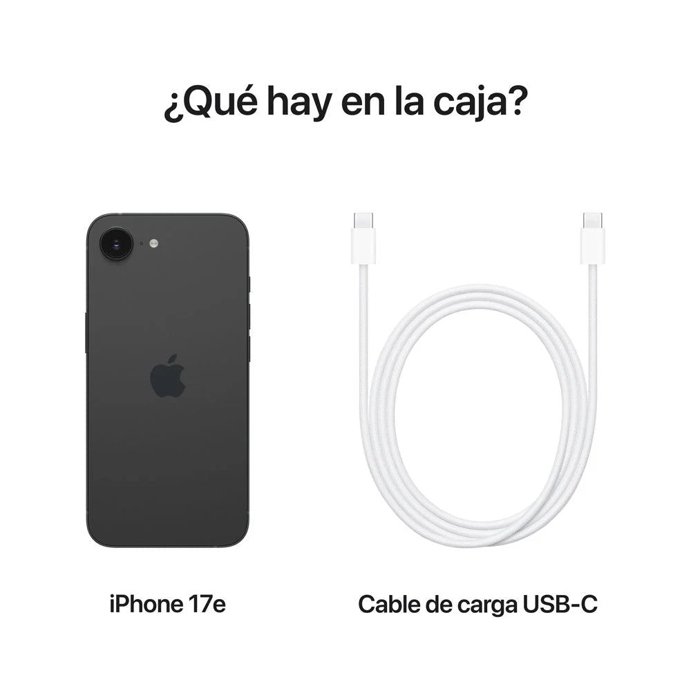 iPhone 17e / 256 GB / Negro - Apple - Titan.com.pa - 195951041155