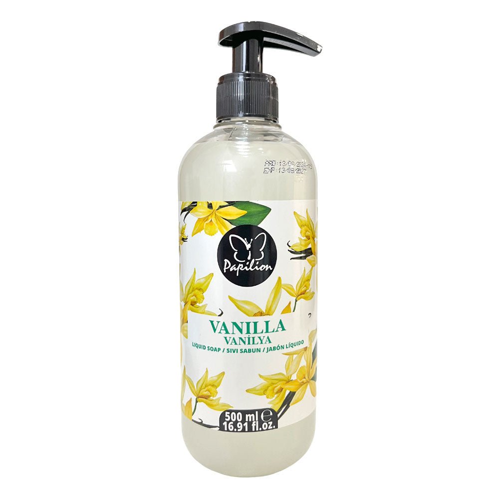 Jabón Líquido Papilion Para Mano Vainilla 500 ML - Papilion - Titan.com.pa - 8692857014105