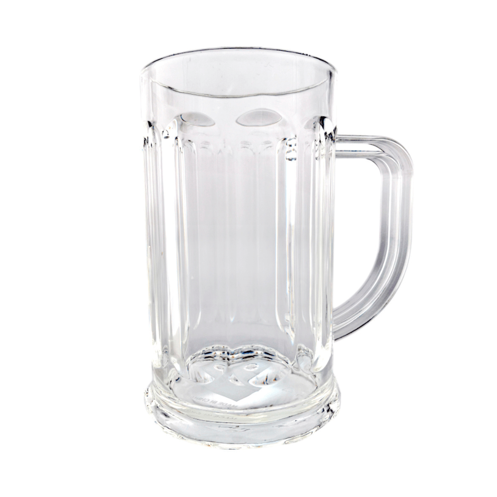 Jarra Cervecera Acrílica Home Elegance 16 cm – Alta Capacidad / Transparente - Home Elegance - Titan.com.pa - 2100000324019