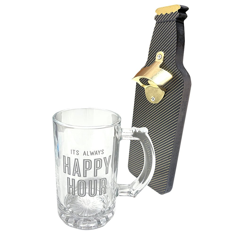 Jarra Cervecera de Vidrio Home Elegance / Con Abridor - Home Elegance - Titan.com.pa - 2100000129751