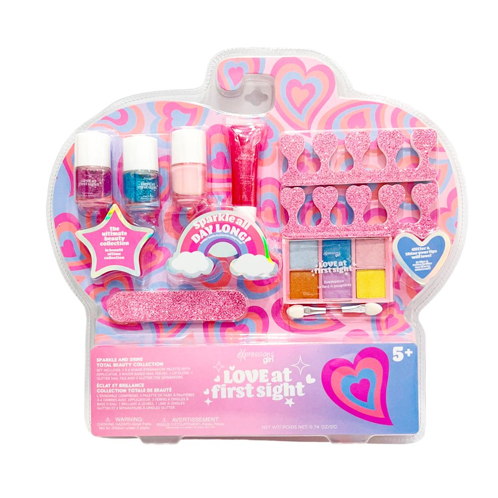 Juego Belleza / Love at First Sight / Kit de Maquillaje para Niñas / 9 Piezas - Almar - Titan.com.pa - 190425148781