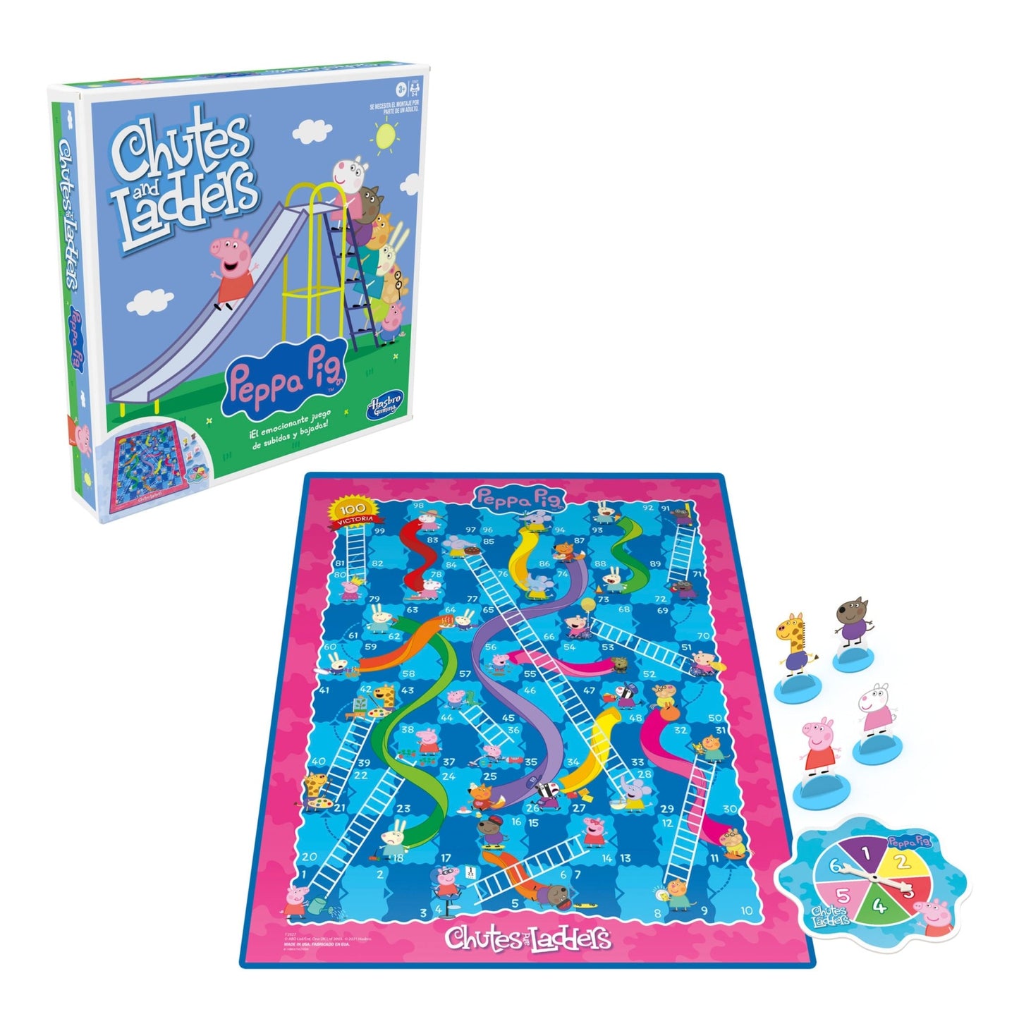 Juego Chutes And Ladders Peppa Pig
