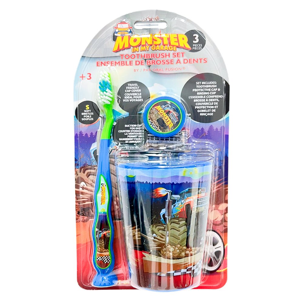 Juego De Cepillos De Dientes 3 Piezas Monster Oral Fusión - Oral Fusion - Titan.com.pa - 191554680548