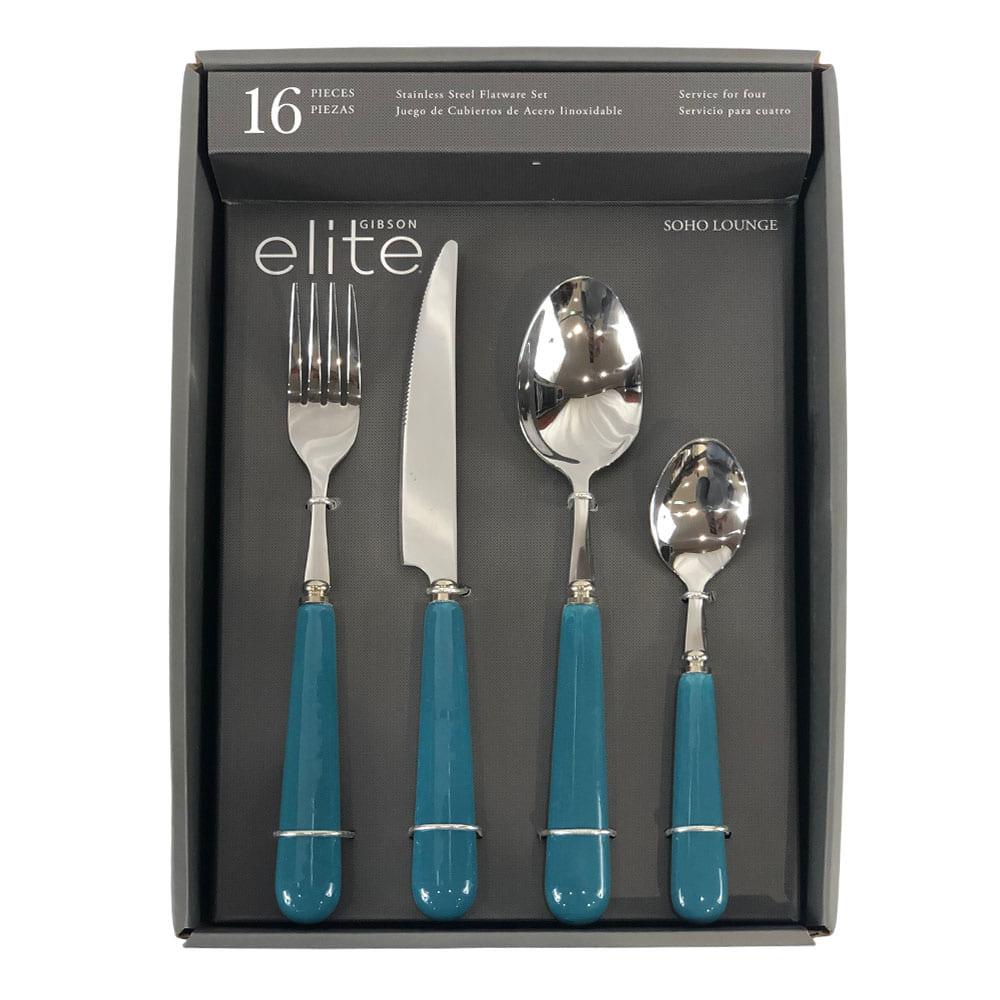 Juego de Cubiertos Gibson Elite de 16 Piezas
