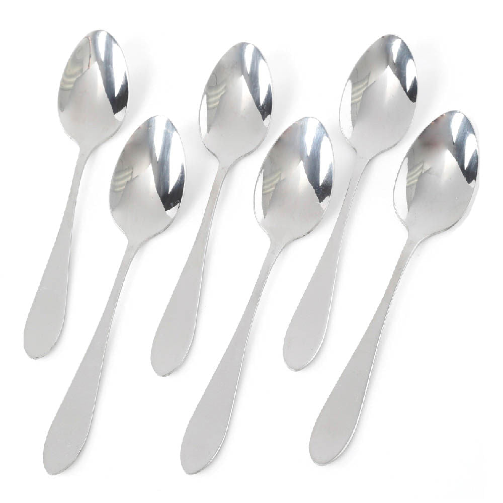 Juego De Cucharas De Acero Inoxidable 6 Piezas