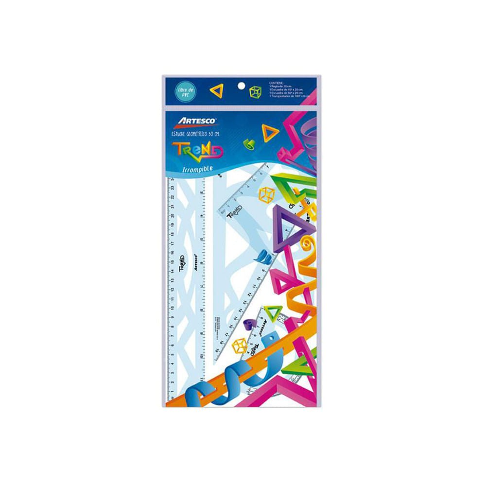 Juego de Geometría Trend Flexible - Surtido