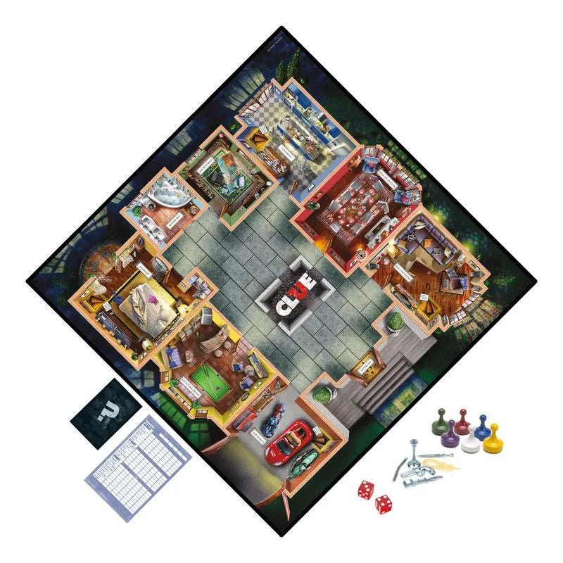 Juego De Mesa Clue Hasbro Clásico - Hasbro Games - Titan.com.pa - 630509509522