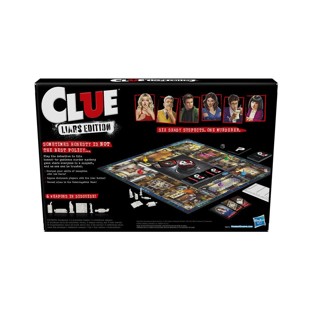 Juego de Mesa Clue Liars Edition Hasbro