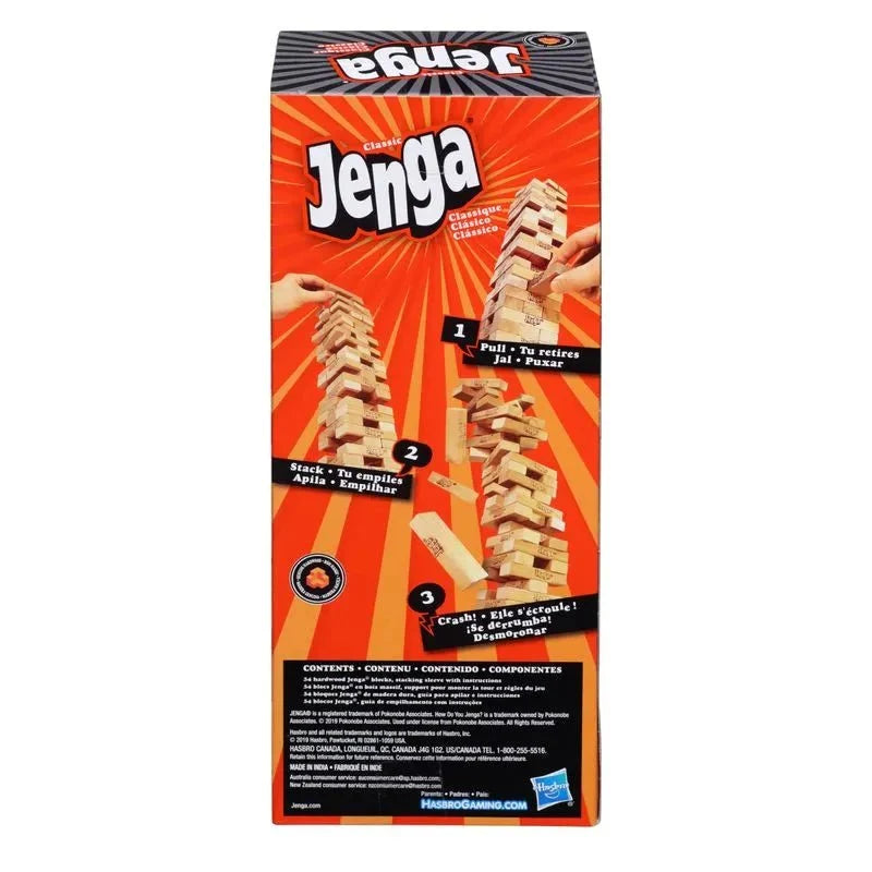 Jenga Clásico juego de mesa Hasbro Games