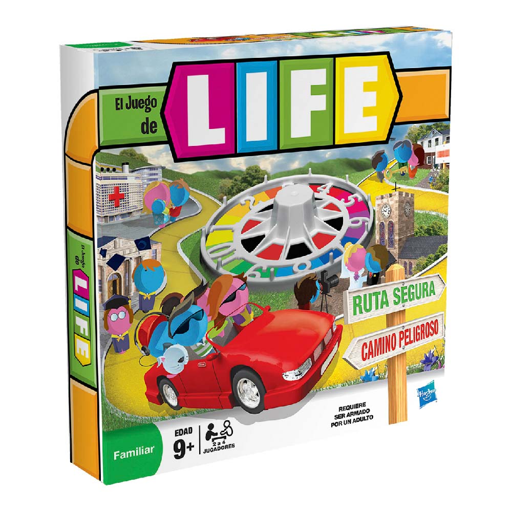 Juego De Mesa Life Hasbro Clásico