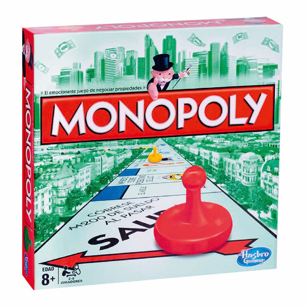 Juego De Mesa Monopolio Hasbro Clásico