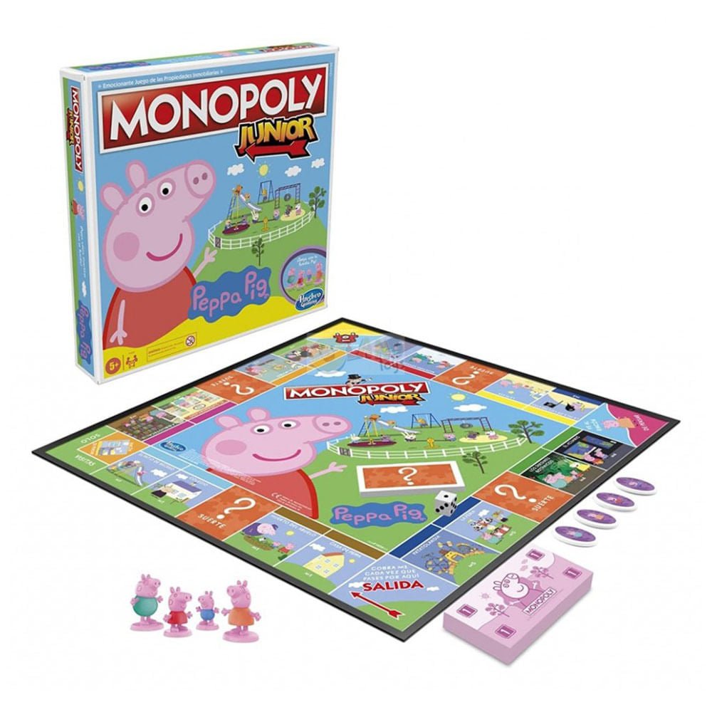 Juego de Mesa Monopolio Junio Peppa Pig
