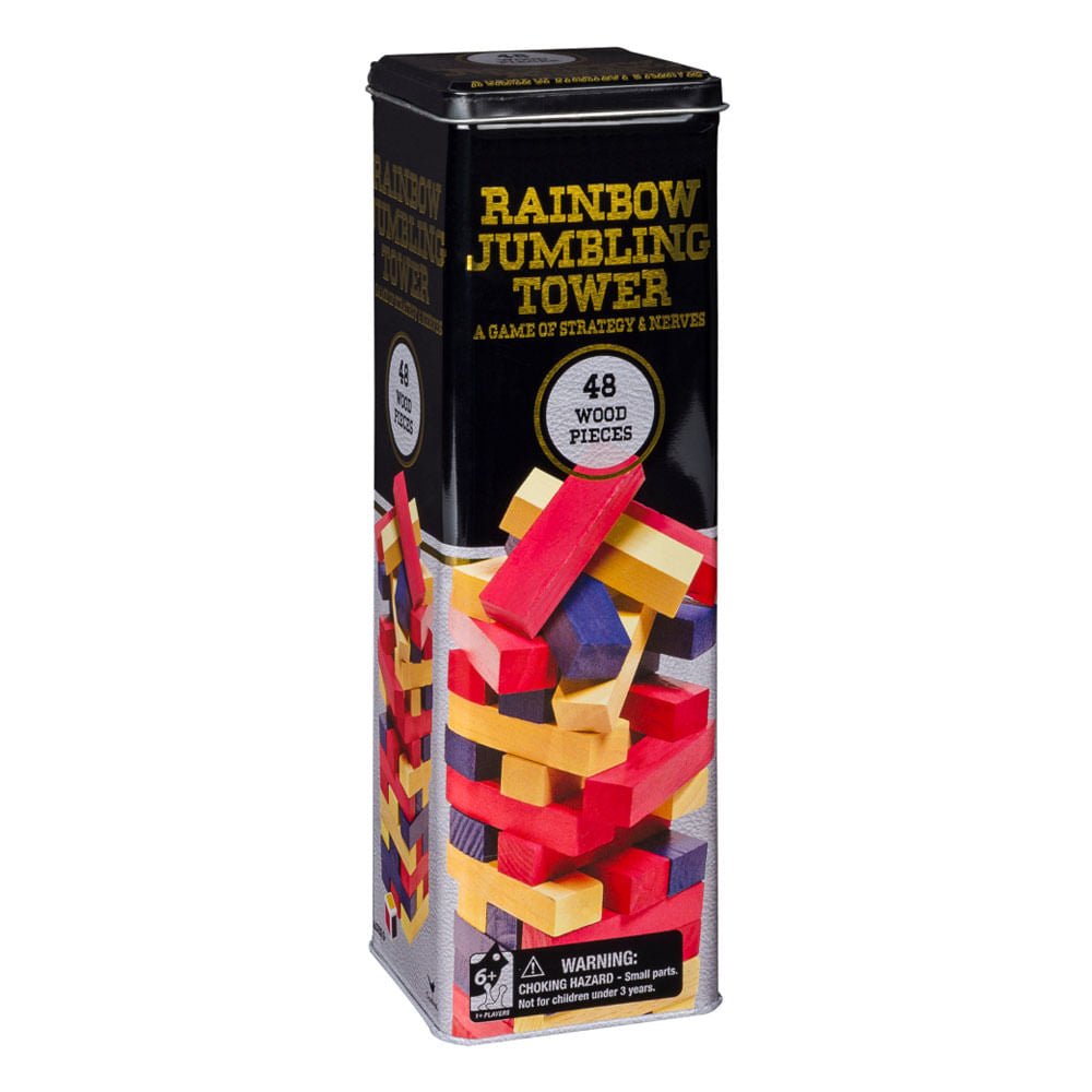Juego de Mesa Torre Arcoiris en Lata