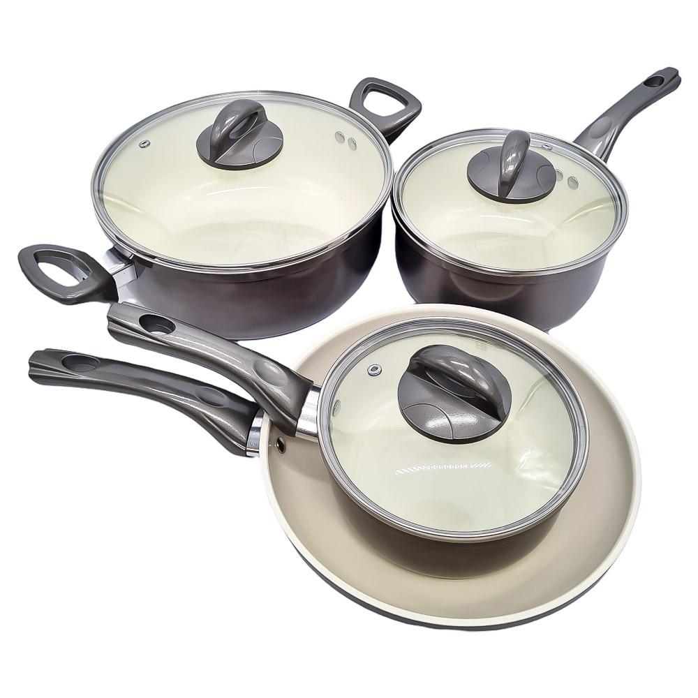 Juego de Ollas Gibson Hestonville 7 Piezas