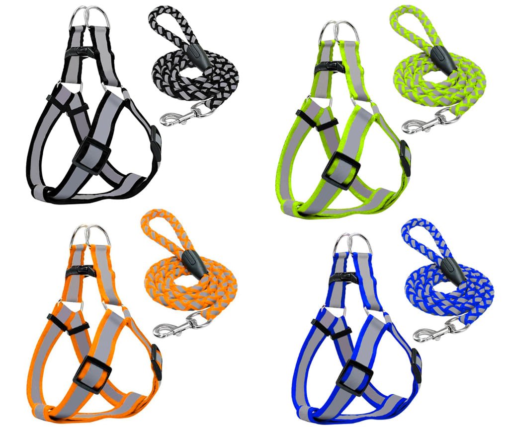 Juego De Pechera y Correa Maxcotas Para Perros