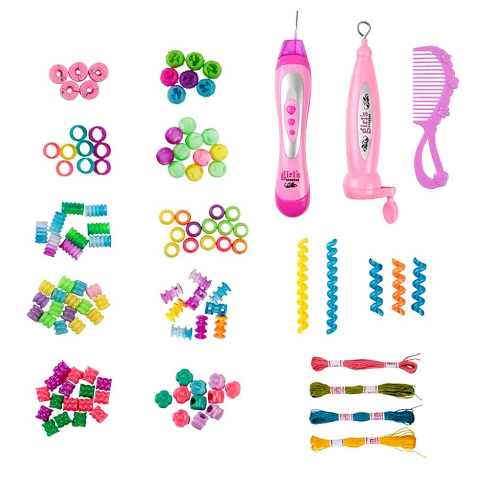 Juego De Trenzado Y Tejido Fashion Do It Yourself - Huada - Titan.com.pa - 2100000198184