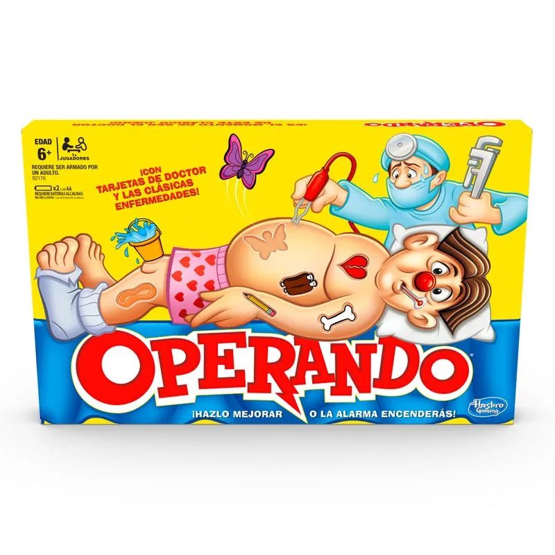 Juego Operando Hasbro - Hasbro Games - Titan.com.pa - 630509332687