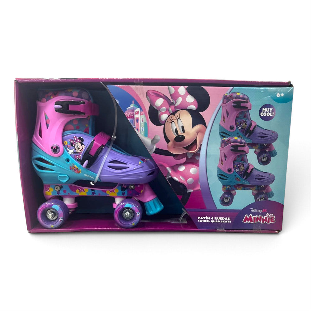 Patín Quad Minnie Mouse - Talla 31-34