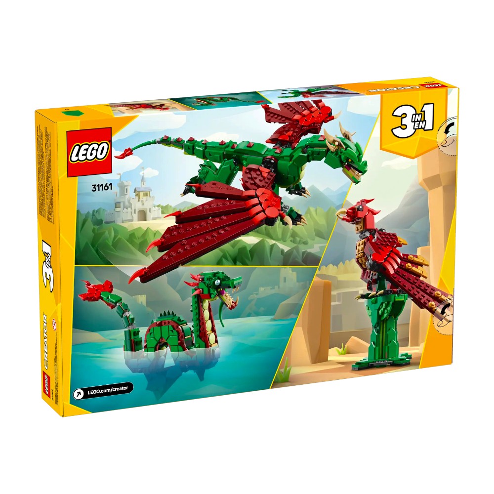 Bloques LEGO Dragón Medieval