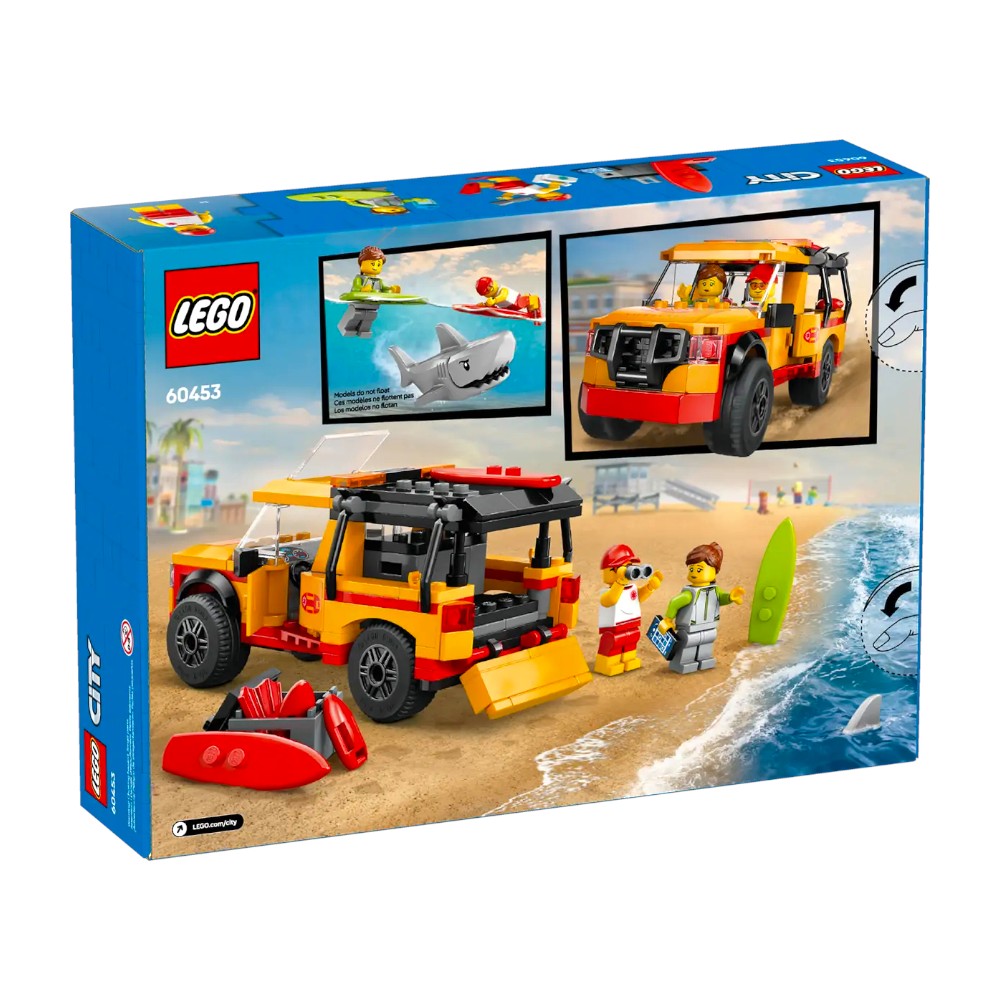 Bloques LEGO Camioneta de Rescate del Salvavidas