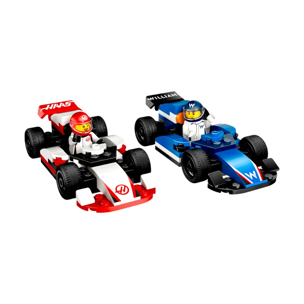Bloques LEGO® Autos de F1® Williams Racing y Haas F1®