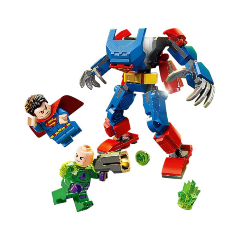 Bloques LEGO® Armadura Robótica de Superman™ vs. Lex Luthor™