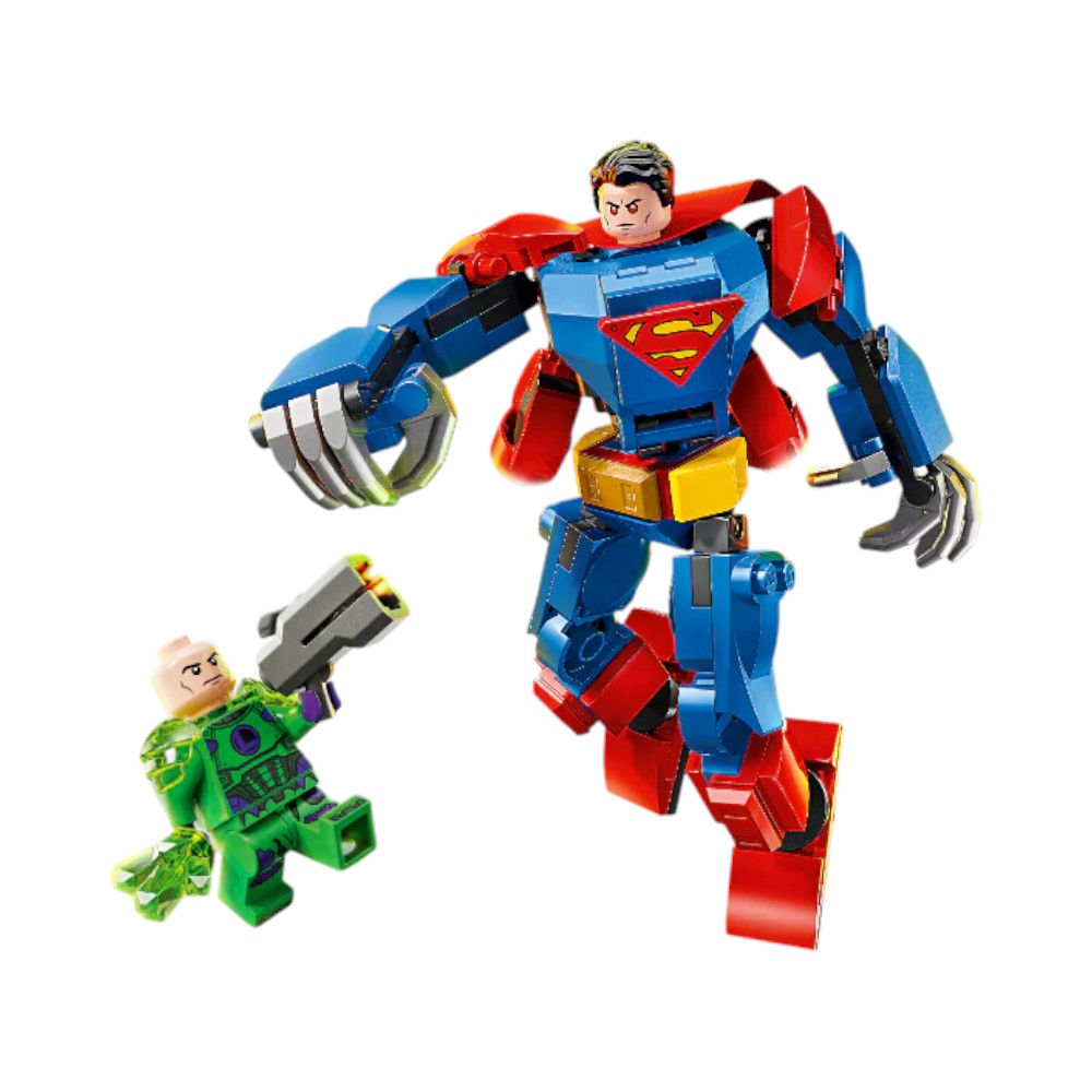 Bloques LEGO® Armadura Robótica de Superman™ vs. Lex Luthor™