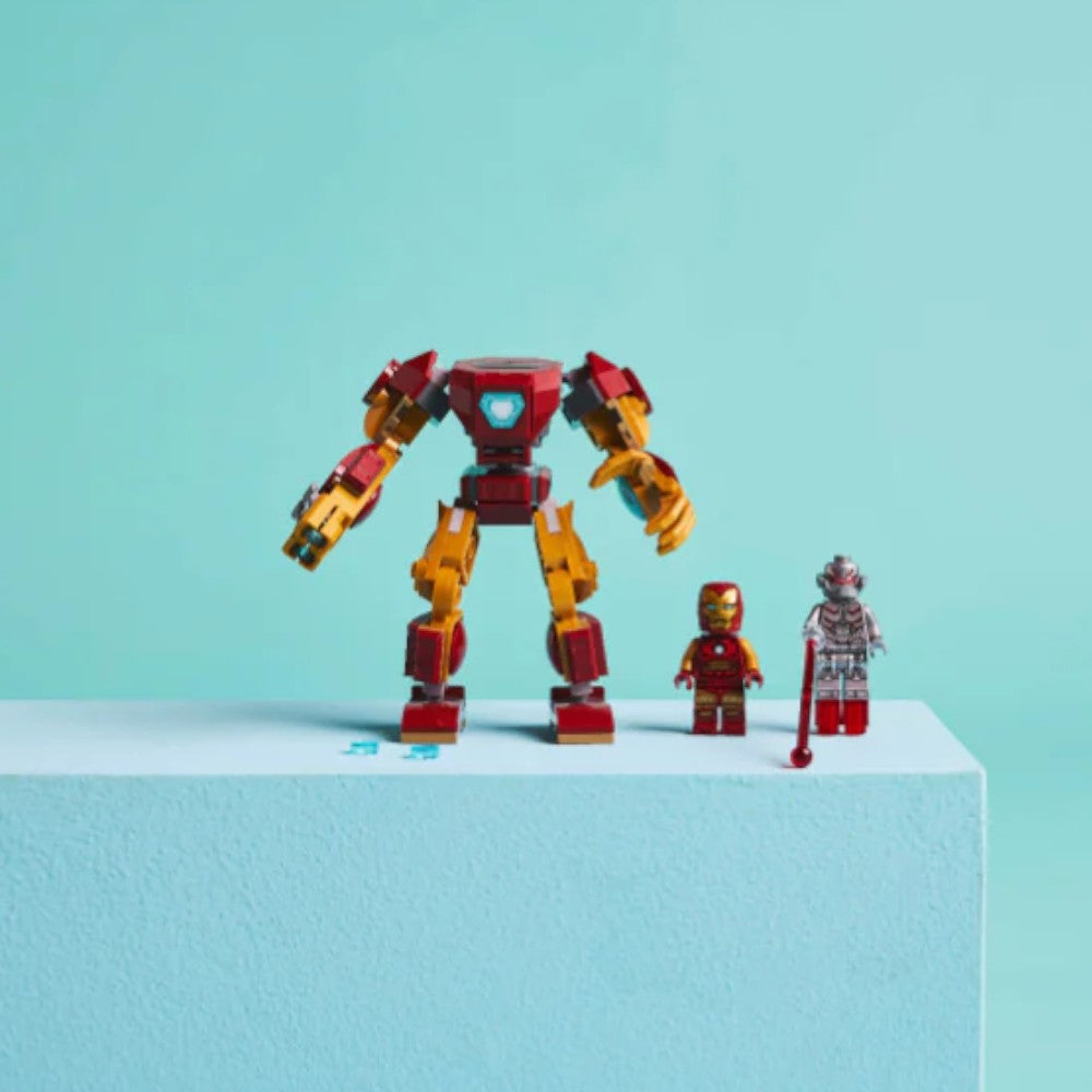 Bloques LEGO® Armadura Robótica de Iron Man vs. Ultrón