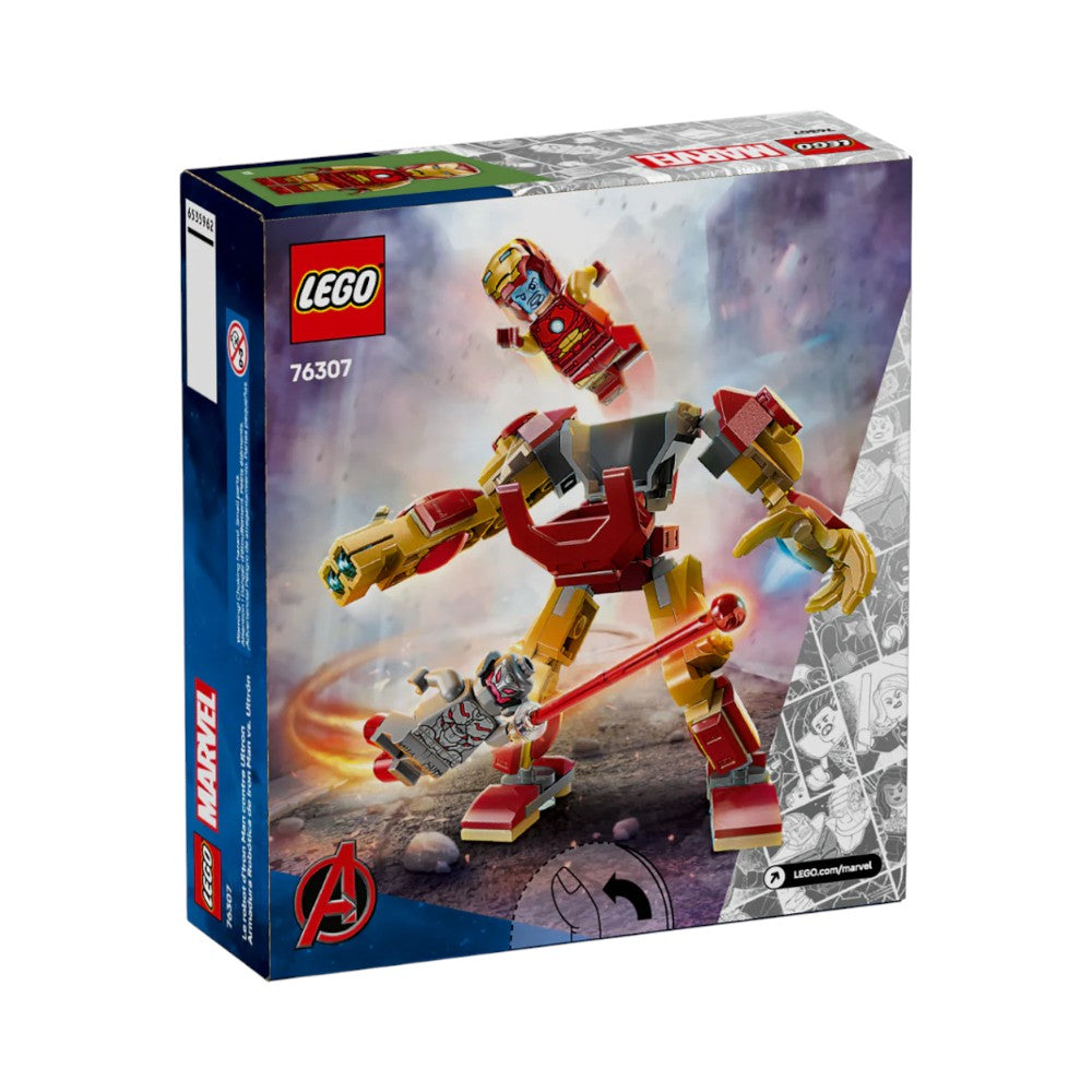 Bloques LEGO® Armadura Robótica de Iron Man vs. Ultrón