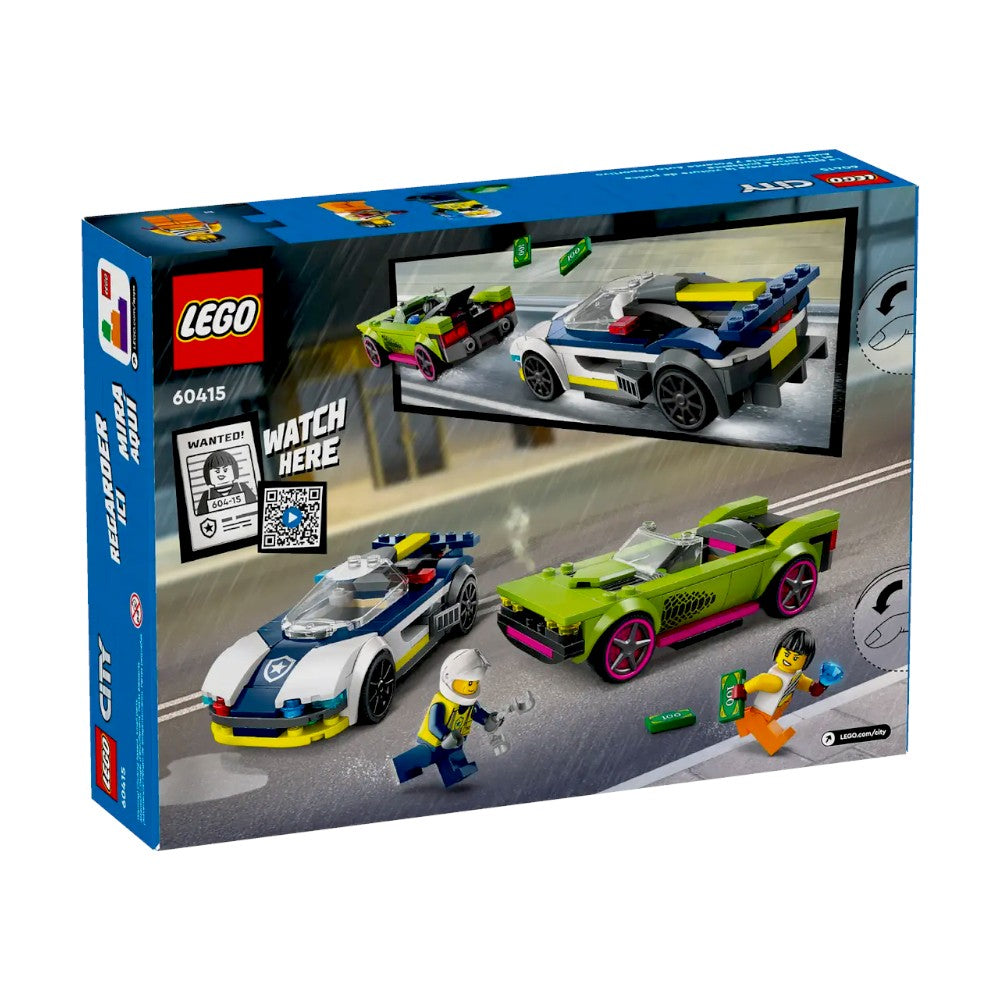 Bloques LEGO City Auto de Policía y Auto Deportivo