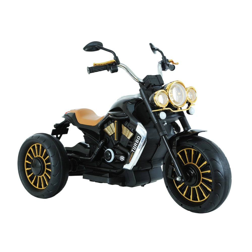 Moto Recargable Diseño Harley Davidson Negro 12V