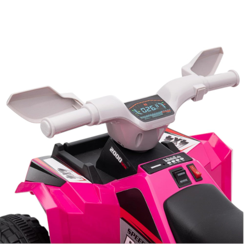 Cuatrimoto Playa Recargable R/C Rosa 6V